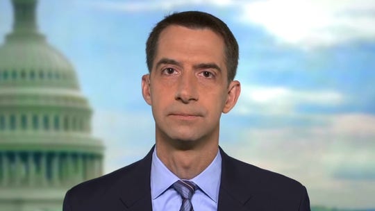 Sen. Tom Cotton: When Trump gets hawkish on Russia, Dems 'curl up in the fetal position'