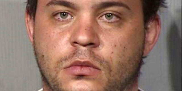 FILE - A booking photo provided by the Maricopa County Sheriff's Office in Phoenix shows Matthew Egler. (Maricopa County Sheriff's Office via AP)