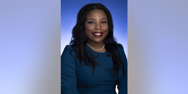 In a photo provided by the Tennessee State Senate, Tennessee state Sen. Katrina Robinson poses for a photo in Nashville, Tenn., date not known. Robinson has been charged with stealing more than $600,000 federal funds received by a health care company she directed and using the money to pay for her wedding and other personal expenses, federal prosecutors said July 29.
