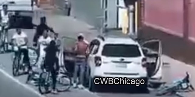 This CWB Chicago shows the carjacking of an 82-year-old man in July 2020