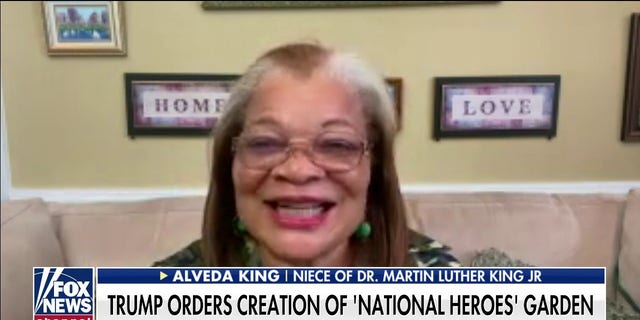 Alveda King, a niece of the late civil rights leader Martin Luther King Jr.