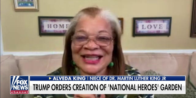 Alveda King, a niece of the late civil rights leader Martin Luther King Jr.