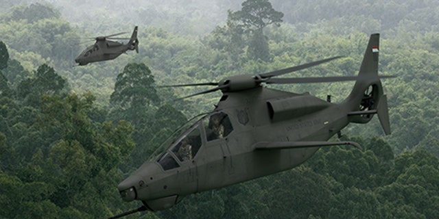 Artist's impression of the Bell 360 Invictus.