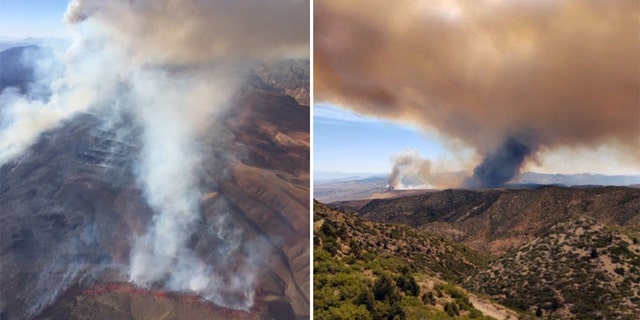 A  Federal Aviation Administration (FAA) spokeswoman told Fox News the accident occurred while the planes were fighting the Bishop Fire near Caliente, Nev. around 1 p.m. (Eastern Nevada Interagency Fire)