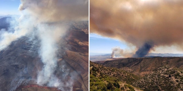 A  Federal Aviation Administration (FAA) spokeswoman told Fox News the accident occurred while the planes were fighting the Bishop Fire near Caliente, Nev. around 1 p.m. (Eastern Nevada Interagency Fire)