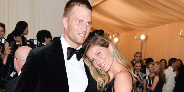 Tom Brady and Gisele Bundchen attend the 'Charles James: Beyond Fashion' Costume Institute Gala at the Metropolitan Museum of Art on May 5, 2014, in New York City. (Photo by George Pimentel/WireImage)