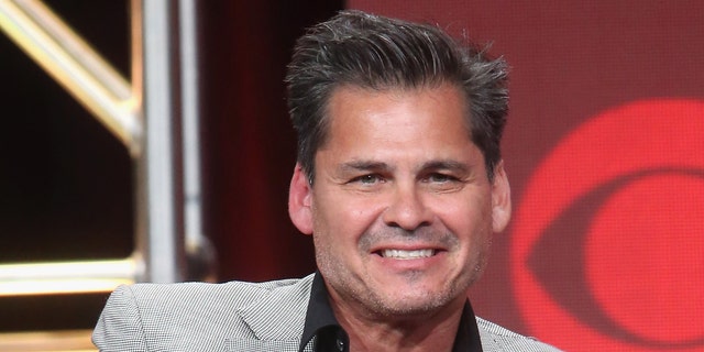 Executive producer Peter Lenkov speaks onstage at the 'MacGyver' panel discussion during the CBS portion of the 2016 Television Critics Association Summer Tour at The Beverly Hilton Hotel on August 10, 2016 in Beverly Hills, Calif.