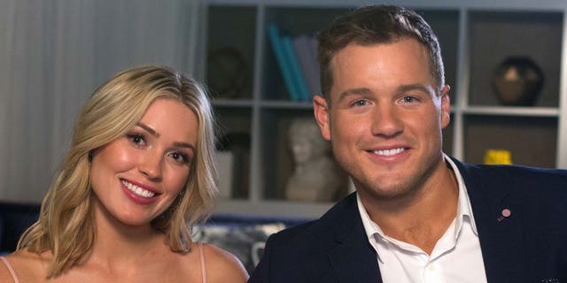 Cassie Randolph and Colton Underwood in happier times. The former pair split in May 2020.
