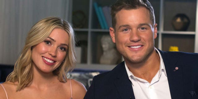 Cassie Randolph and Colton Underwood in happier times. The former pair split in May 2020.