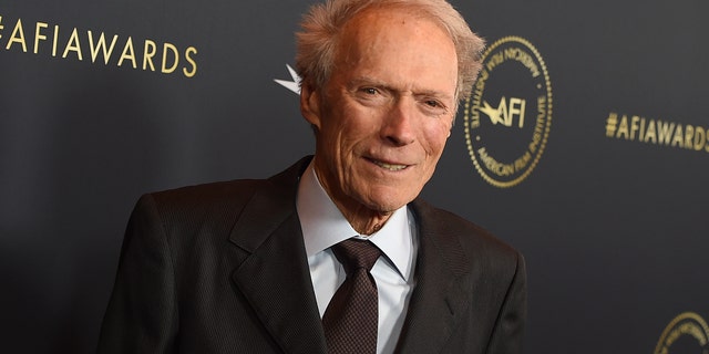 Clint Eastwood arrives at the AFI Awards on Jan. 3, 2020, in Los Angeles. 