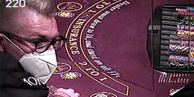 Andrew Marnell allegedly spent hundreds of thousands of dollars from the PPP at a Las Vegas casino, according to the DOJ. (United States Attorney Central District of California)