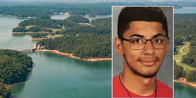 Authorities said Cristofer Acosta-Farias, 17, died while swimming in Lake Lanier in Georgia