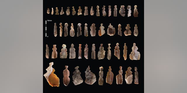 The figurines.