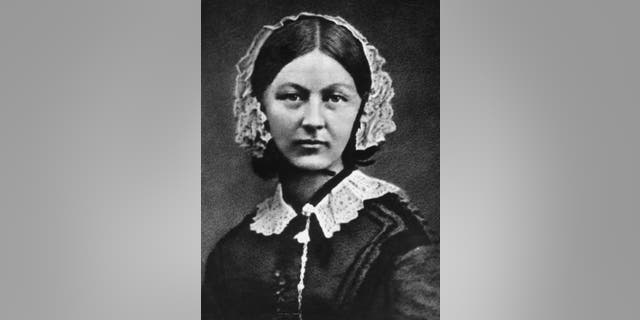 English nursing reformer Florence Nightingale (1820 - 1910) became the first woman to receive the Order of Merit for her tireless efforts during the Crimean War.