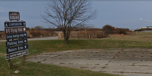 Floyd Bennett Field, the site of the fatal crash in Brooklyn.