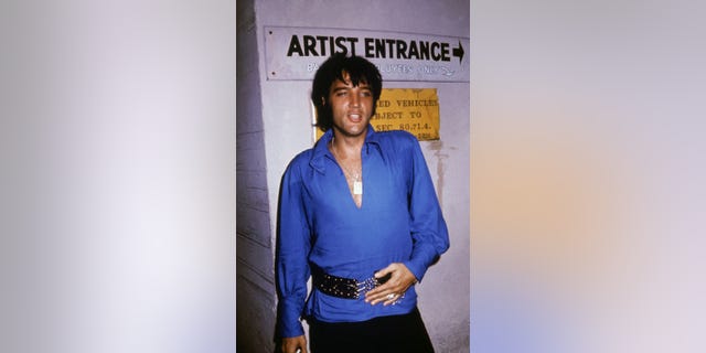 Elvis Presley, circa 1970.