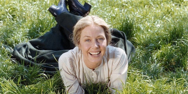 Karen Grassle as Caroline Quiner Holbrook Ingalls.