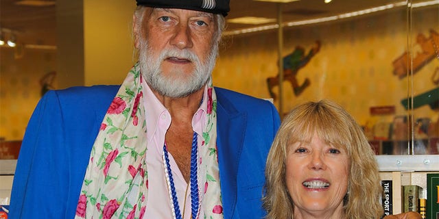 Mick Fleetwood (L) and Jenny Boyd (R).