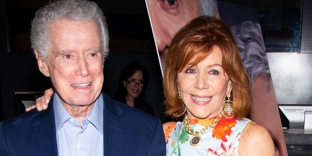 Regis Philbin and his wife Joy Philbin at The Paley Center for Media in 2018 in New York City. (WireImage)