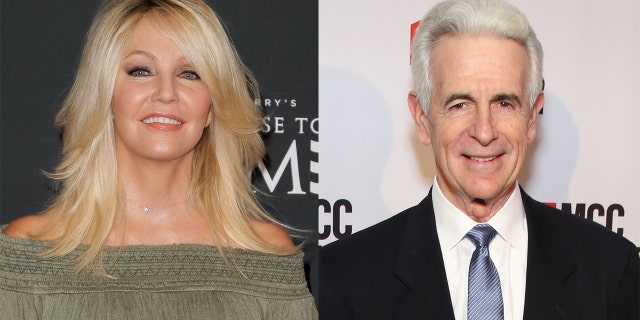 Heather Locklear (left) said that she and Jame Noughton were filming a scene in 'The FIrst Wives Club' when he outlined her areola.