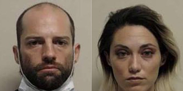Jesse Keller Taggart, 33, (left) and Samantha Darling, 27, (right) (Utah County Sheriffs Office)