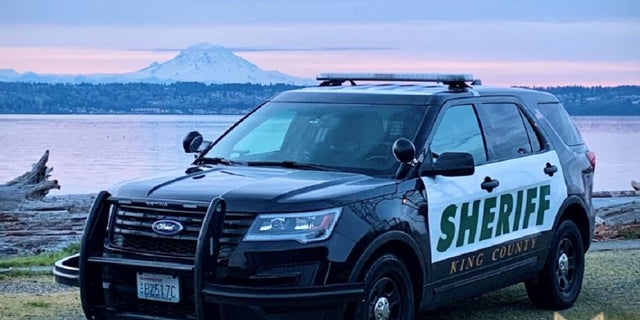 King County Sheriff's Office vehicle.