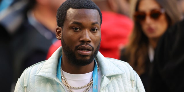 Rapper Meek Mill attended a prison reform summit with Kim Kardashian in 2018. (Photo by Ronald Martinez/Getty Images)