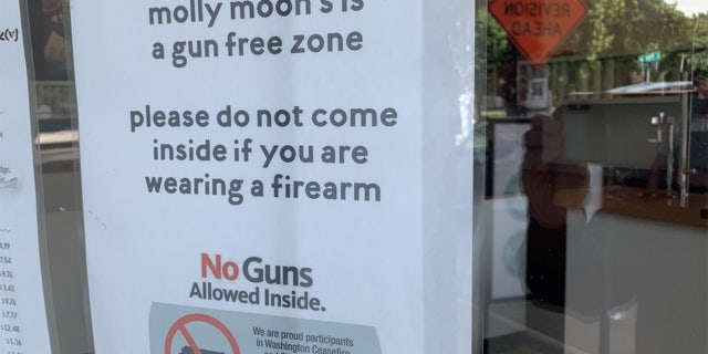 A popular Seattle ice cream parlor located near the former Capitol Hill Organized Protest, or CHOP, is asking police officers to leave their guns outside. (Courtesy: KCPQ)