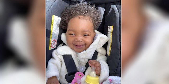Ten-month-old Ny’ori Askew was critically injured after being struck by a bullet on a Chicago expressway Monday.