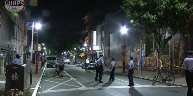 Four people were shot overnight in two separate shootings across Philadelphia. 