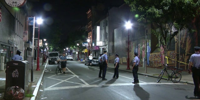 Four people were shot overnight in two separate shootings across Philadelphia.