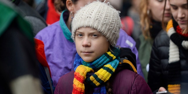 Swedish climate activist Greta Thunberg takes part in the rally ''Europe Climate Strike'' in Brussels, Belgium