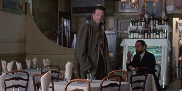 Mickey Rourke (left) and Robert De Niro in 'Angel Heart.'