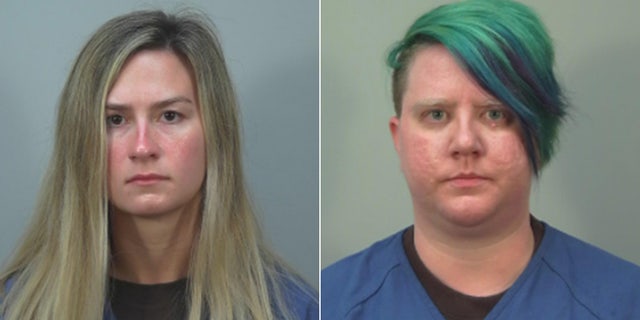 Samantha Rae Hamer right: Kerida O’Reilly. Both women turned themselves into police on suspicion of beating a state senator last month during a chaotic night of protests near Wisconsin’s Capitol in Madison. (Courtesy Dane County Sheriff's Office)