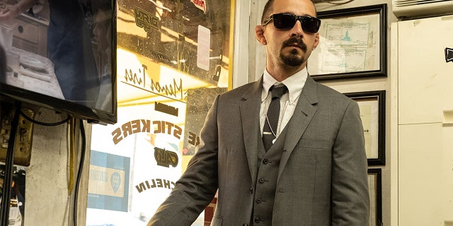 Shia LaBeouf in 'The Tax Collector.'