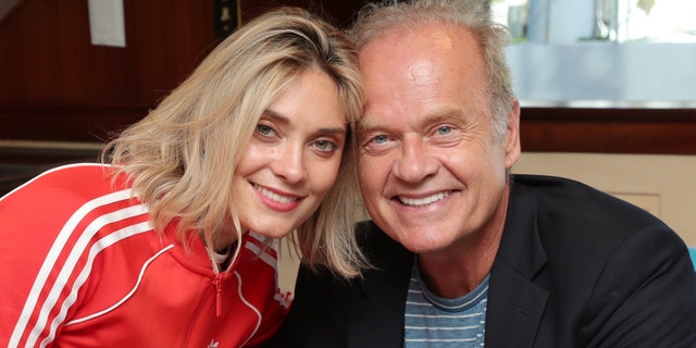 Spencer Grammer and Kelsey Grammer in 2019. (Rich Polk/Getty Images for IMDb, File)