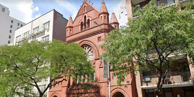 The Trinity Presbyterian Church is located in midtown Manhattan.