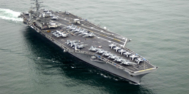 The aircraft carrier USS Nimitz (CVN 68). (U.S. Navy photo by Mass Communication Specialist 3rd Class John Philip Wagner Jr./Released)