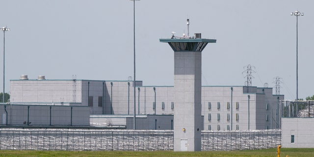 The federal prison in Terre Haute, Indiana, where Mitchell is being held. (AP)