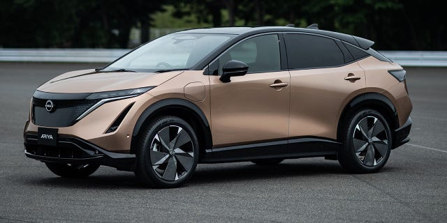 The Ariya compact electric SUV is Nissan's long-awaited follow-up to the Leaf. It is available in several models with driving ranges from 216 to 304 miles per charge.