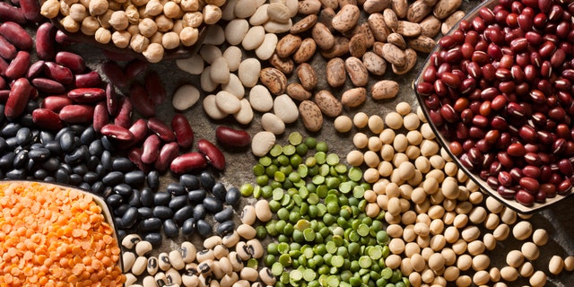 Beans and other legumes are a good source of plant-based protein.