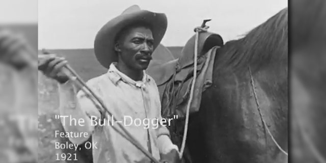 Bill Pickett toured with the Miller Brothers’ 101 Ranch Wild West Show for more than two decades.