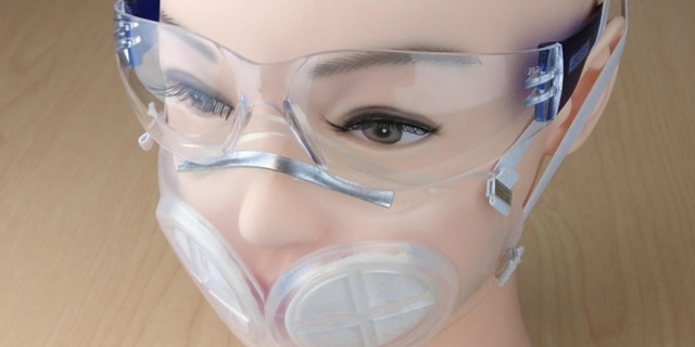 This image shows the mask on a mannequin head. (Credit: Researchers, MIT)