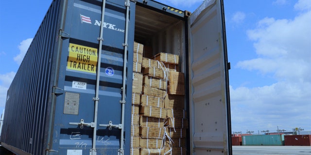 US Customs and Border Protection detained the shipment, worth more than $800,000, as part of a June 17 order to ports nationwide. (CBP)