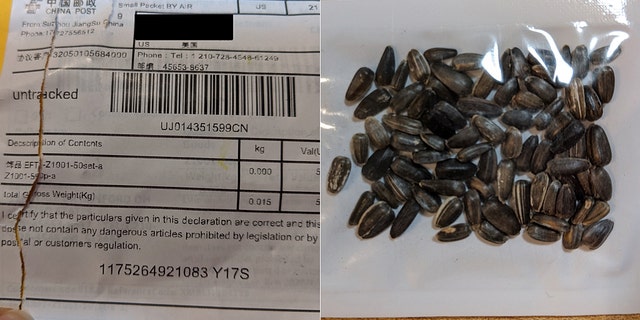 One of the packages sent to Ohio containing the seeds. (Ohio Department of Agriculture)