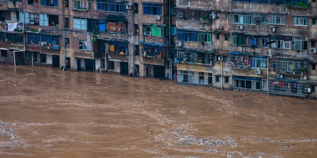 A wide swath of southern China braced Sunday, July 5, 2020 for more seasonal rains and flooding.