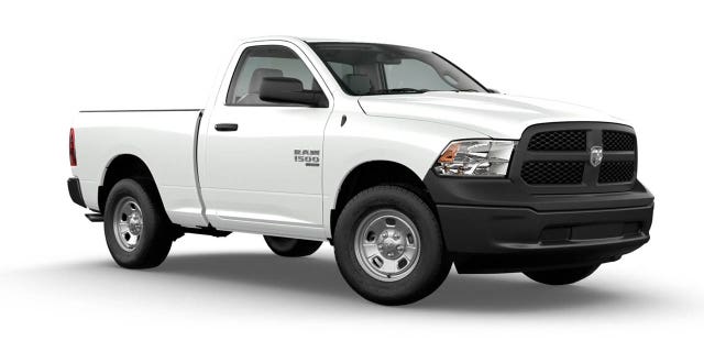 The two-door Tradesman is the lowest-price Ram 1500.