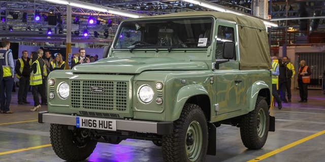 Production of the previous-generation Defender ended in 2016.