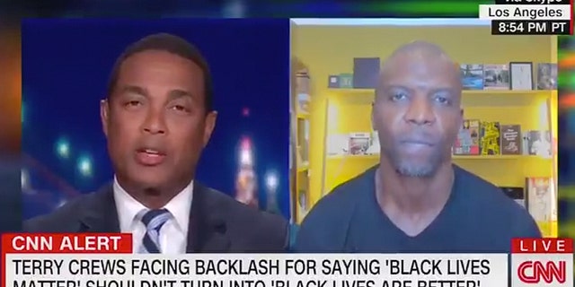 CNN's Don Lemon scolds Terry Crews, says Black Lives Matter is about police brutality, not Black-on-Black violence 2 don lemon terry crews CNN