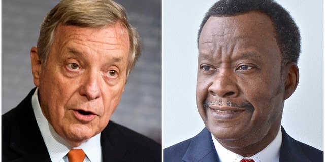 U.S. Sen. Dick Durbin, D-Ill., left, will be seeking a fifth term but challenger Willie Wilson, an independent, hopes to unseat him.